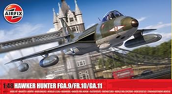 プラモデル完成機　1/48　ホーカーハンターFGA.9 プラモデル完成機 1/48 ホーカーハンターFGA.9